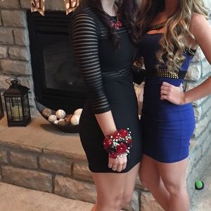 Lulu’s | Black Sheer Dress